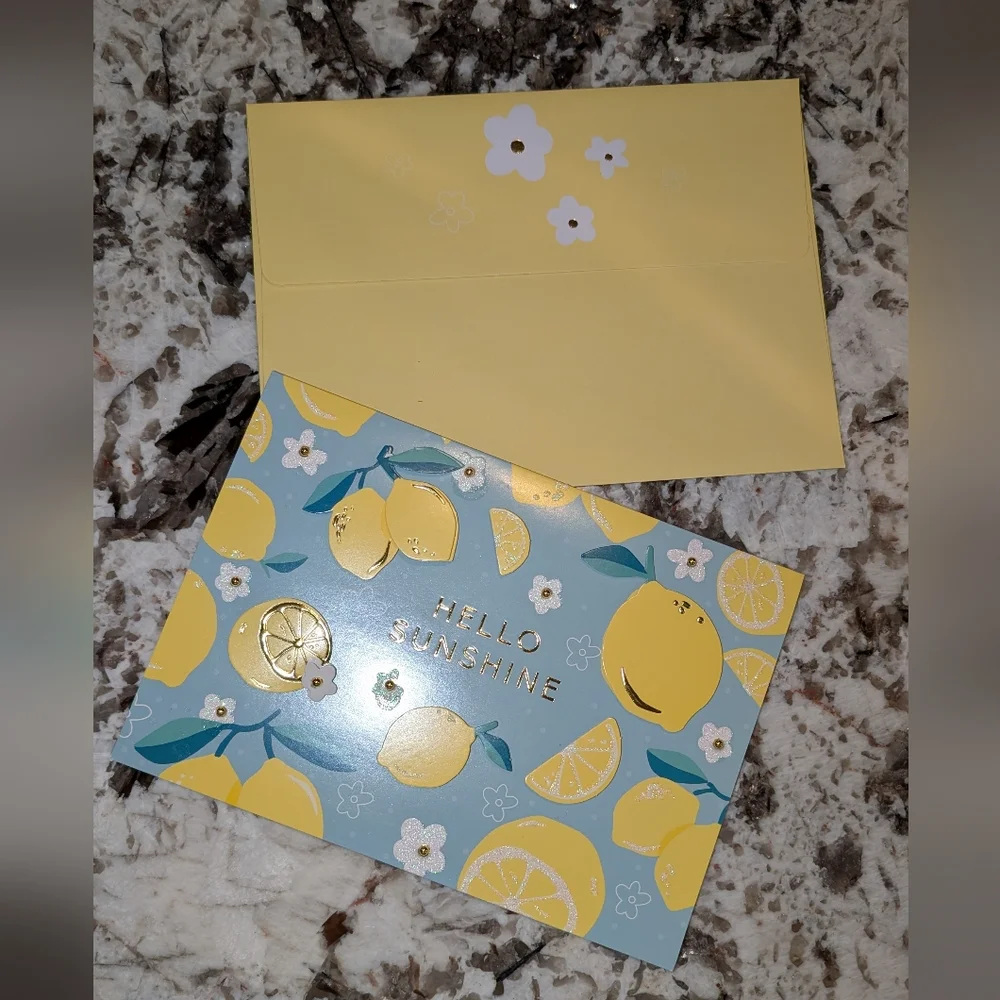 NWT Bundle Of 7 Summer Inspired Blank Greeting Cards